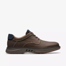 Chaussures pour homme Un Briley Pace en nubuck marron | Clark&rsquo;s