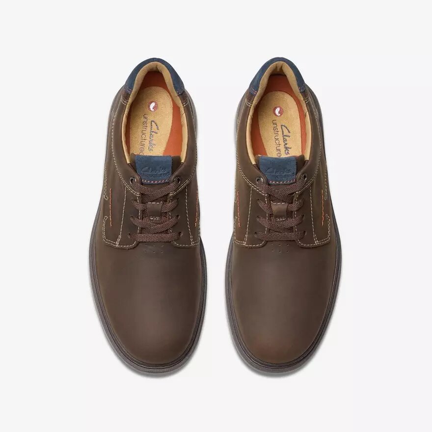 Chaussures pour homme Un Briley Pace en nubuck marron | Clark’s Chaussures pour homme Un Briley Pace en nubuck marron | Clark’s
