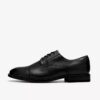 Chaussures Richelieu Bowburn Cap en cuir noir pour homme Chaussures Richelieu Bowburn Cap en cuir noir pour homme