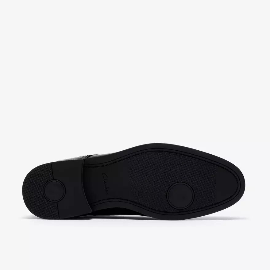Chaussures Richelieu Bowburn Cap en cuir noir pour homme Chaussures Richelieu Bowburn Cap en cuir noir pour homme