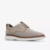 Chaussures Richelieu Brantin pour homme, en tricot gris uni Chaussures Richelieu Brantin pour homme, en tricot gris uni
