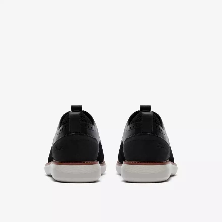 Chaussures Richelieu Brantin pour homme, en tricot noir uni Chaussures Richelieu Brantin pour homme, en tricot noir uni