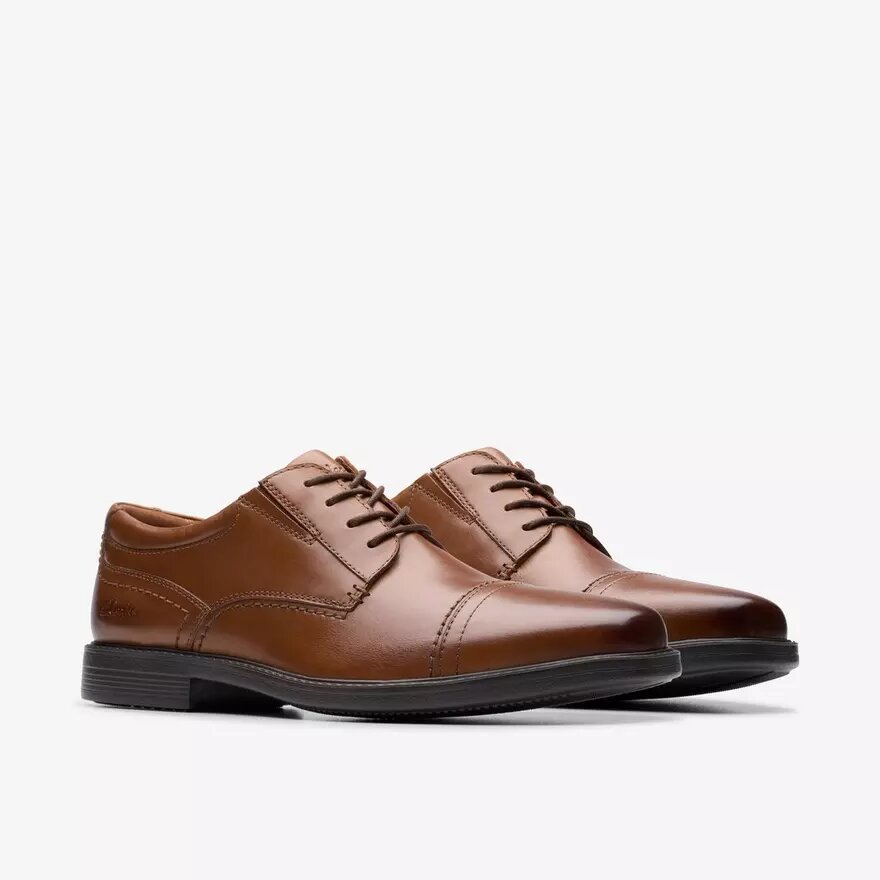 Chaussures Richelieu Dresslite Cap en cuir beige pour homme Chaussures Richelieu Dresslite Cap en cuir beige pour homme