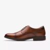 Chaussures Richelieu Eldredge Cap en cuir beige foncé pour homme | Clark’s Chaussures Richelieu Eldredge Cap en cuir beige foncé pour homme | Clark’s