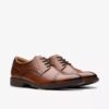 Chaussures Richelieu Eldredge Cap en cuir beige foncé pour homme | Clark’s Chaussures Richelieu Eldredge Cap en cuir beige foncé pour homme | Clark’s