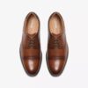 Chaussures Richelieu Eldredge Cap en cuir beige foncé pour homme | Clark’s Chaussures Richelieu Eldredge Cap en cuir beige foncé pour homme | Clark’s