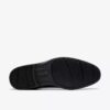 Chaussures Richelieu Eldredge Cap en cuir noir pour homme | Clark&rsquo;s