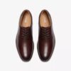 Chaussures Richelieu Eldredge pour homme en cuir lisse marron foncé | Clark’s Chaussures Richelieu Eldredge pour homme en cuir lisse marron foncé | Clark’s