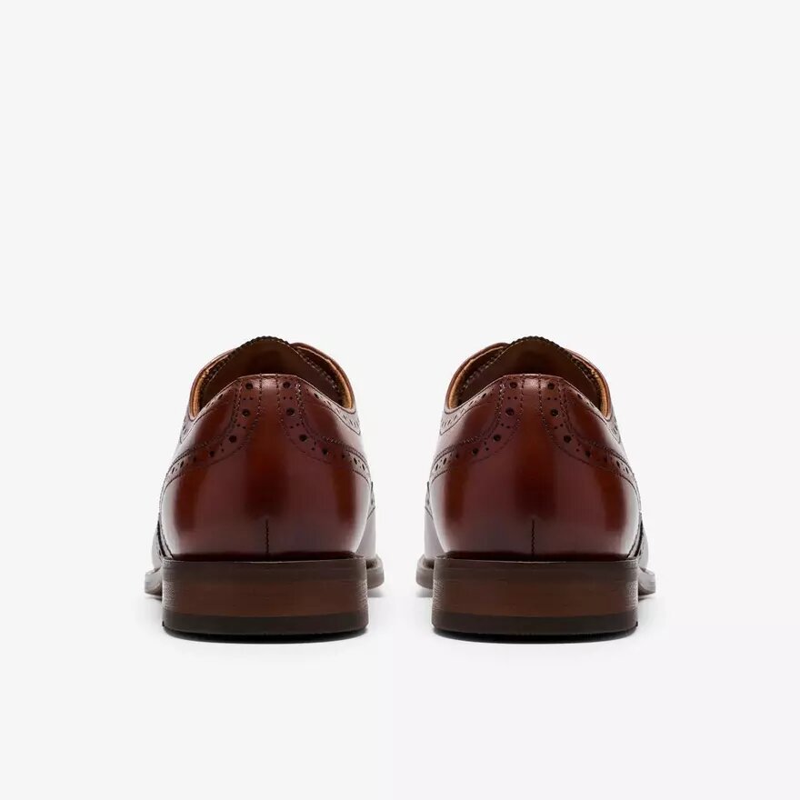 Chaussures Richelieu pour homme Bowburn Tip en cuir beige Chaussures Richelieu pour homme Bowburn Tip en cuir beige