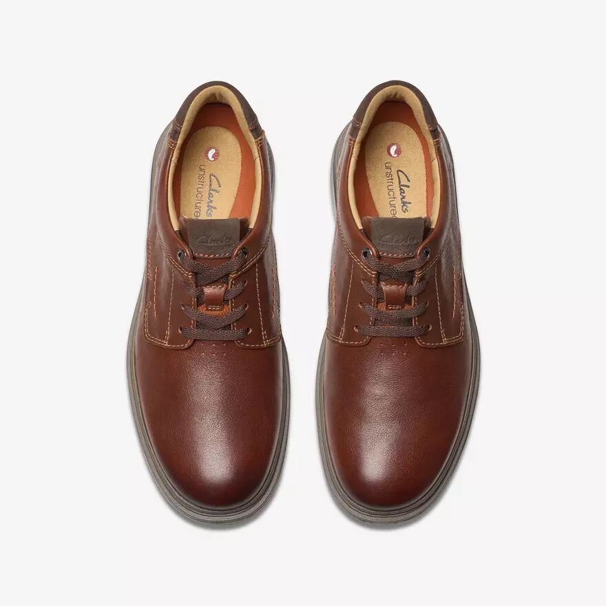Chaussures Richelieu pour homme Un Briley Pace en cuir beige | Clark’s Chaussures Richelieu pour homme Un Briley Pace en cuir beige | Clark’s
