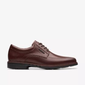 Chaussures Richelieu pour homme Un Kendric Way en cuir acajou | Clark&rsquo;s