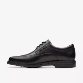 Chaussures Richelieus en cuir noir Un Kendric Way pour homme | Clark&rsquo;s