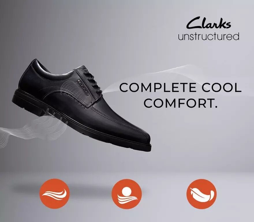 Chaussures Richelieu pour homme Un Kendric Way en cuir acajou | Clark’s Chaussures Richelieu pour homme Un Kendric Way en cuir acajou | Clark’s