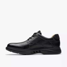 Chaussures Richelieus Un Briley Pace en cuir noir pour homme | Clark&rsquo;s