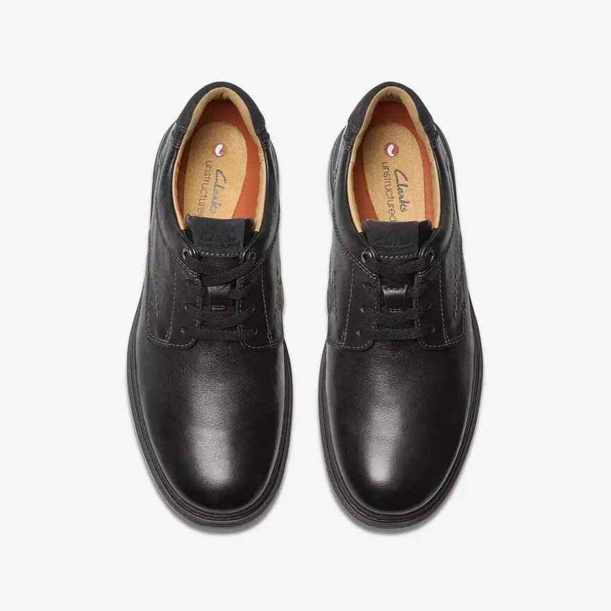 Chaussures Richelieus Un Briley Pace en cuir noir pour homme | Clark’s Chaussures Richelieus Un Briley Pace en cuir noir pour homme | Clark’s