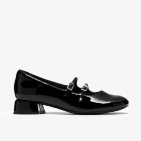 Chaussures à talons Daiss30 Shine noires pour femme, taille US