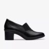 Chaussures à talons Shaya Tess en cuir noir pour femme Chaussures à talons Shaya Tess en cuir noir pour femme