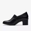 Chaussures à talons Shaya Tess en cuir noir pour femme Chaussures à talons Shaya Tess en cuir noir pour femme