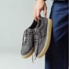 Chaussures Torhill Lace pour homme en nubuck gris foncé