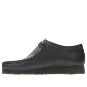 Chaussures Wallabee™ en cuir noir pour homme