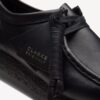 Chaussures Wallabee™ en cuir noir pour homme