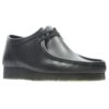 Chaussures Wallabee™ en cuir noir pour homme