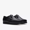 Chaussures Wallabee™ en cuir noir pour homme