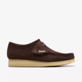 Chaussures Wallabee™ en daim marron foncé pour homme