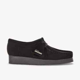 Chaussures Wallabee™ en daim noir pour femme