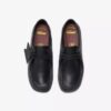 Chaussures Wallabee™ pour enfants plus grands en cuir noir Chaussures Wallabee™ pour enfants plus grands en cuir noir