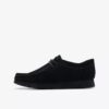 Chaussures Wallabee pour enfants plus grands en daim noir Chaussures Wallabee pour enfants plus grands en daim noir