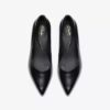 Chaussures Zarey Court en cuir noir pour femme, taille US Chaussures Zarey Court en cuir noir pour femme, taille US