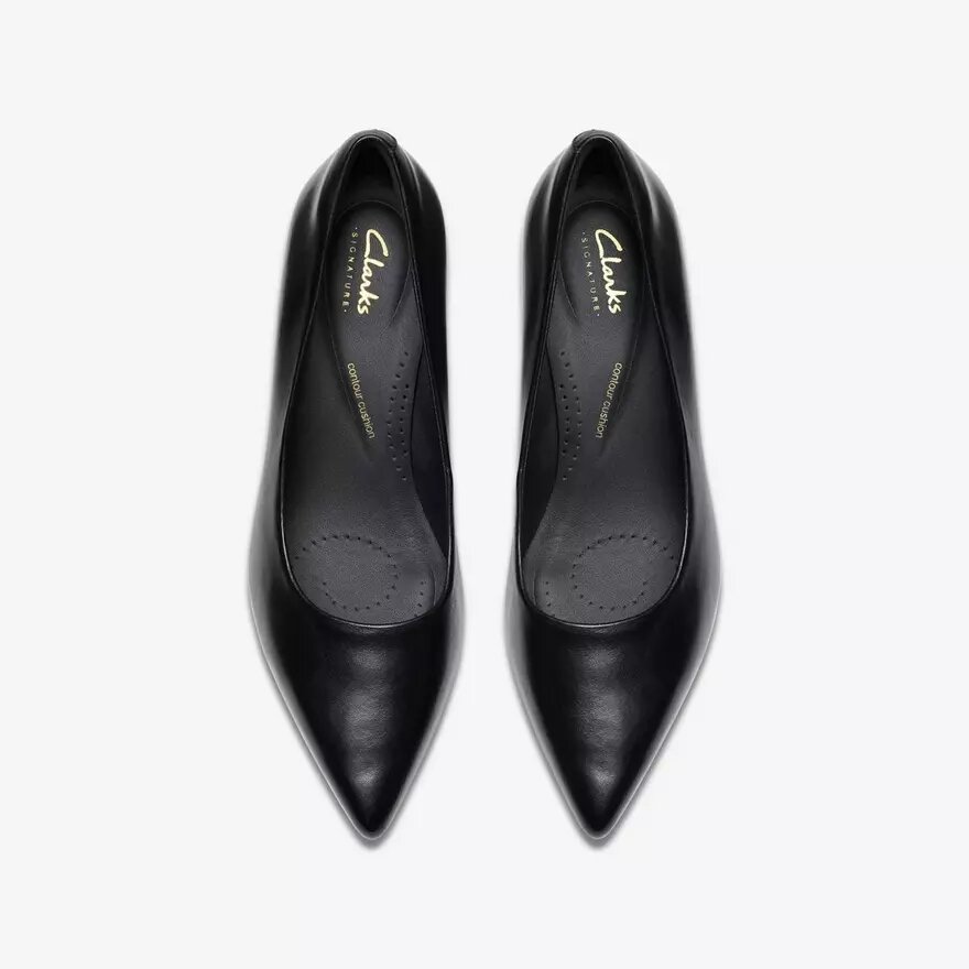 Chaussures Zarey Court en cuir noir pour femme, taille US Chaussures Zarey Court en cuir noir pour femme, taille US