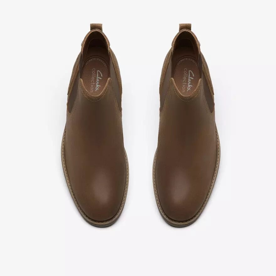 Chelsea boots Emmet Easy Cola en daim pour homme Chelsea boots Emmet Easy Cola en daim pour homme