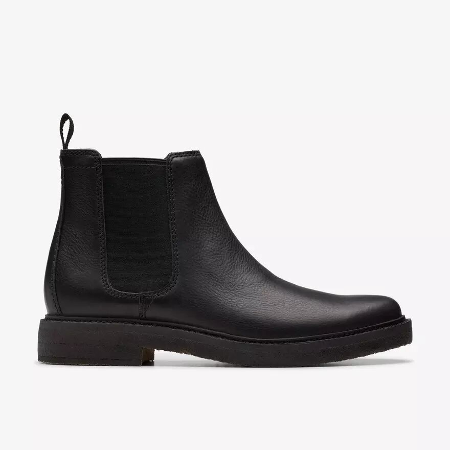 Clarkdale Easy Chelsea boots en cuir noir pour homme Clarkdale Easy Chelsea boots en cuir noir pour homme