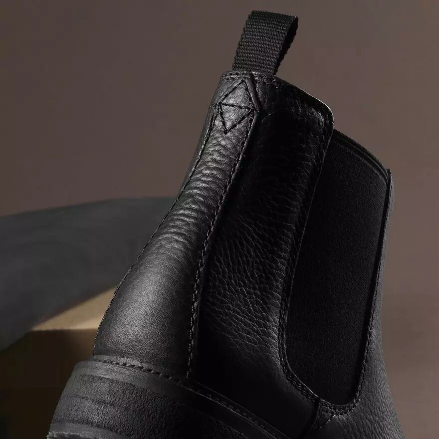Clarkdale Easy Chelsea boots en cuir noir pour homme Clarkdale Easy Chelsea boots en cuir noir pour homme
