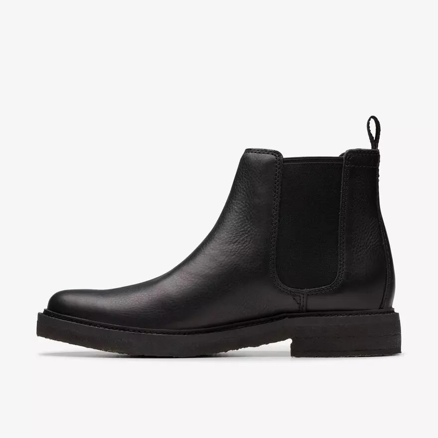 Clarkdale Easy Chelsea boots en cuir noir pour homme Clarkdale Easy Chelsea boots en cuir noir pour homme