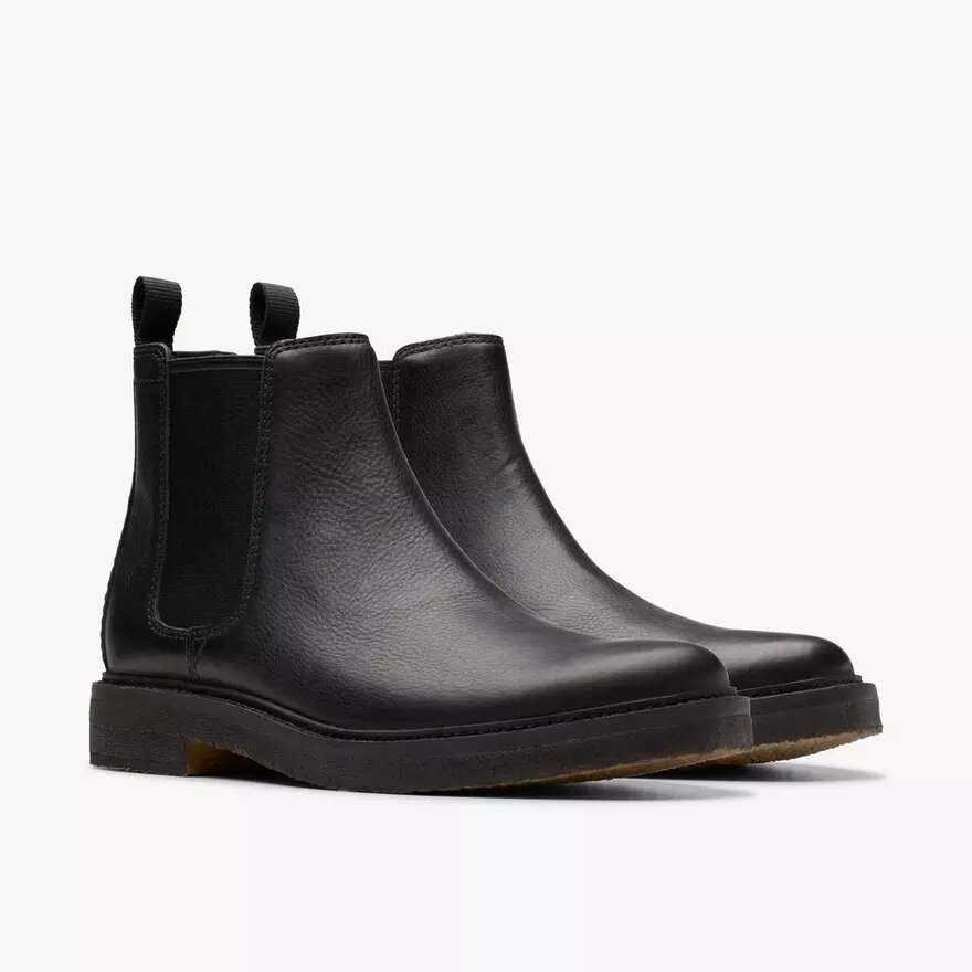 Clarkdale Easy Chelsea boots en cuir noir pour homme Clarkdale Easy Chelsea boots en cuir noir pour homme