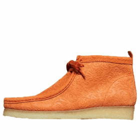 Clarks x END. Bottines Wallabee « Orange Floral » 26163420