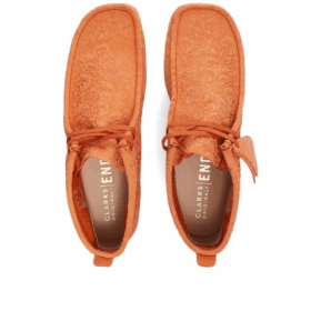 Clarks x END. Bottines Wallabee « Orange Floral » 26163420
