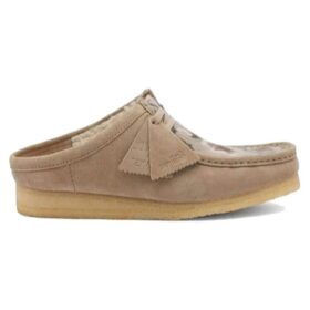 Clarks x END. x Beams Plus Ski Club Wallabee Mule « Maple » 26176816