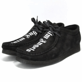 Clarks x Palm Angels Wallabee en daim « Noir » 26156815