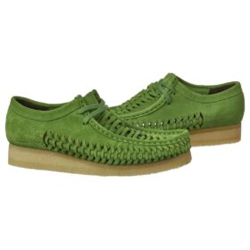 Clarks x Supreme Woven Wallabee « Green » 26160848