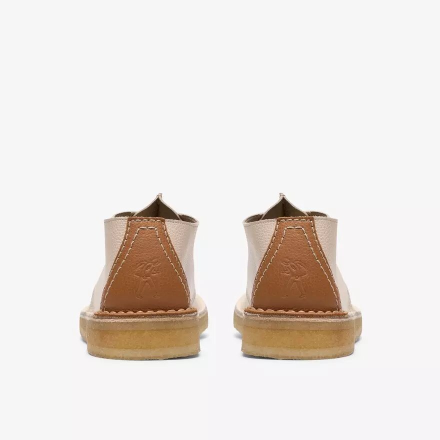Desert Trek pour homme en cuir combiné blanc Desert Trek Desert Trek pour homme en cuir combiné blanc Desert Trek