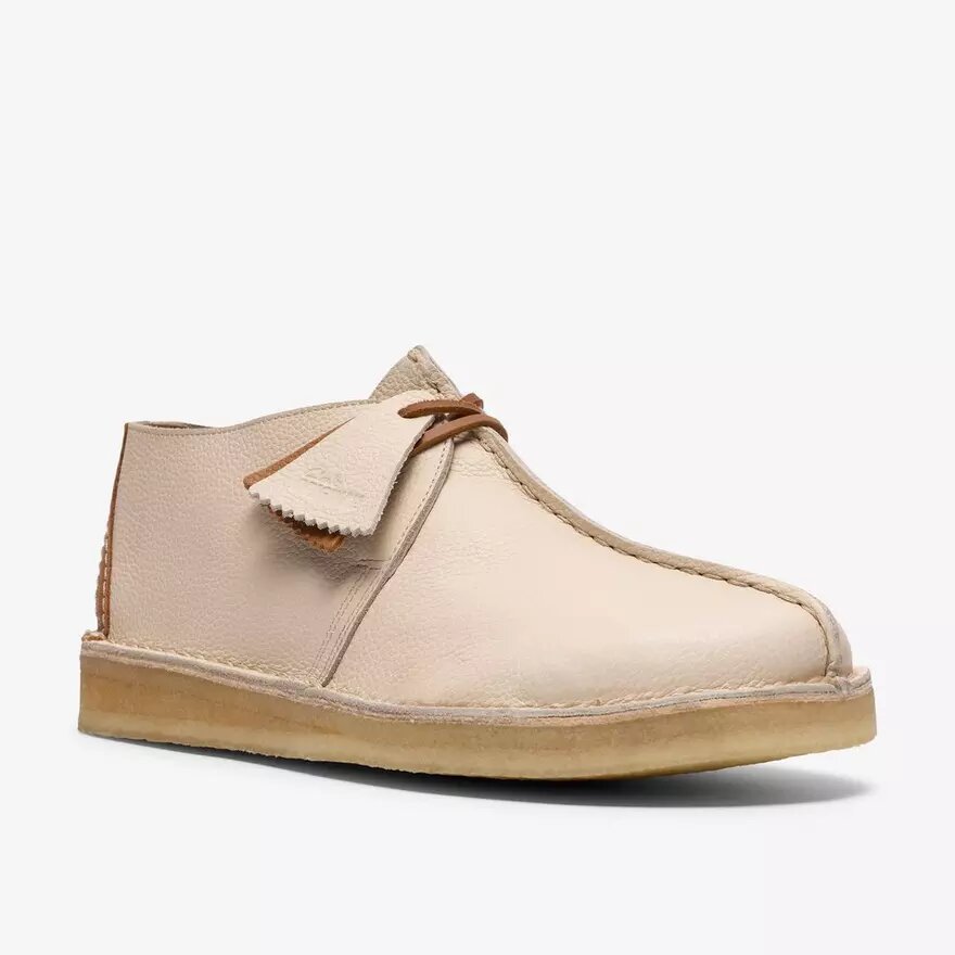 Desert Trek pour homme en cuir combiné blanc Desert Trek Desert Trek pour homme en cuir combiné blanc Desert Trek