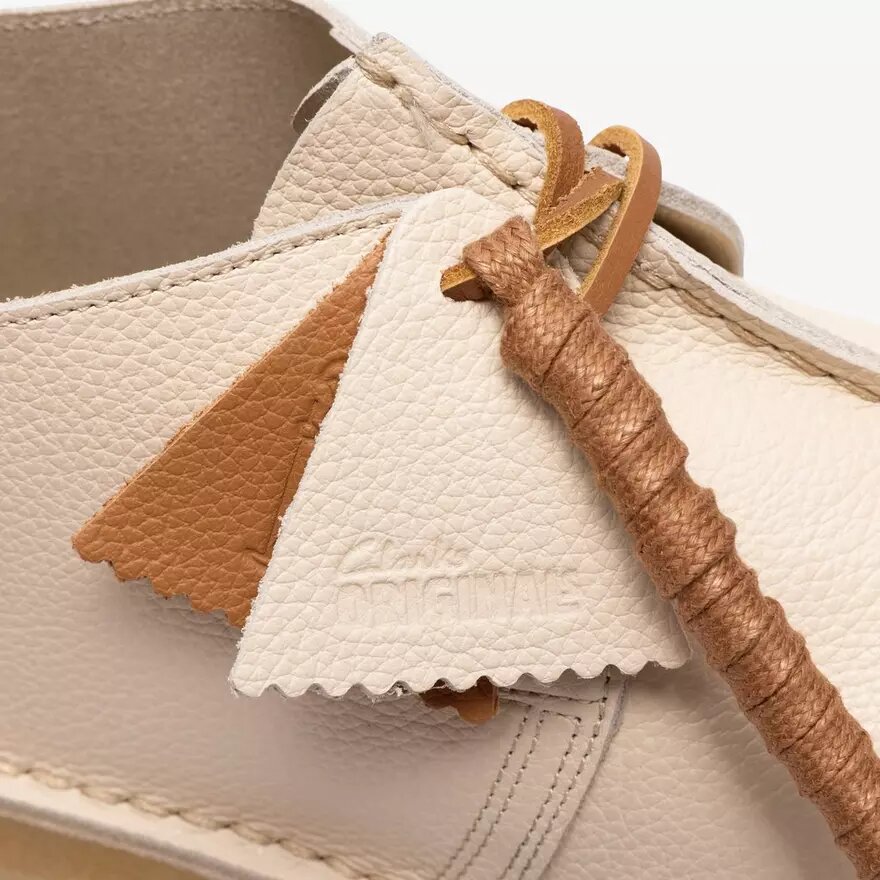 Desert Trek pour homme en cuir combiné blanc Desert Trek Desert Trek pour homme en cuir combiné blanc Desert Trek