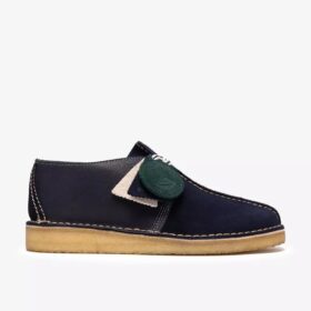 Desert Trek pour homme en daim bleu marine Desert Trek