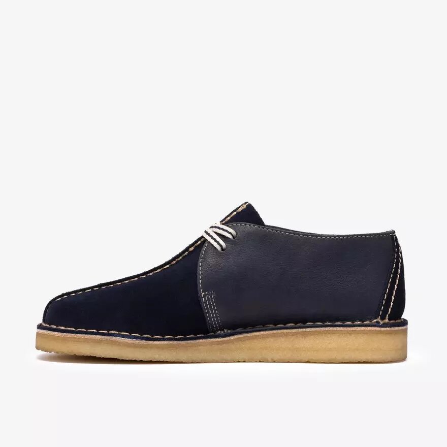 Desert Trek pour homme en daim bleu marine Desert Trek Desert Trek pour homme en daim bleu marine Desert Trek