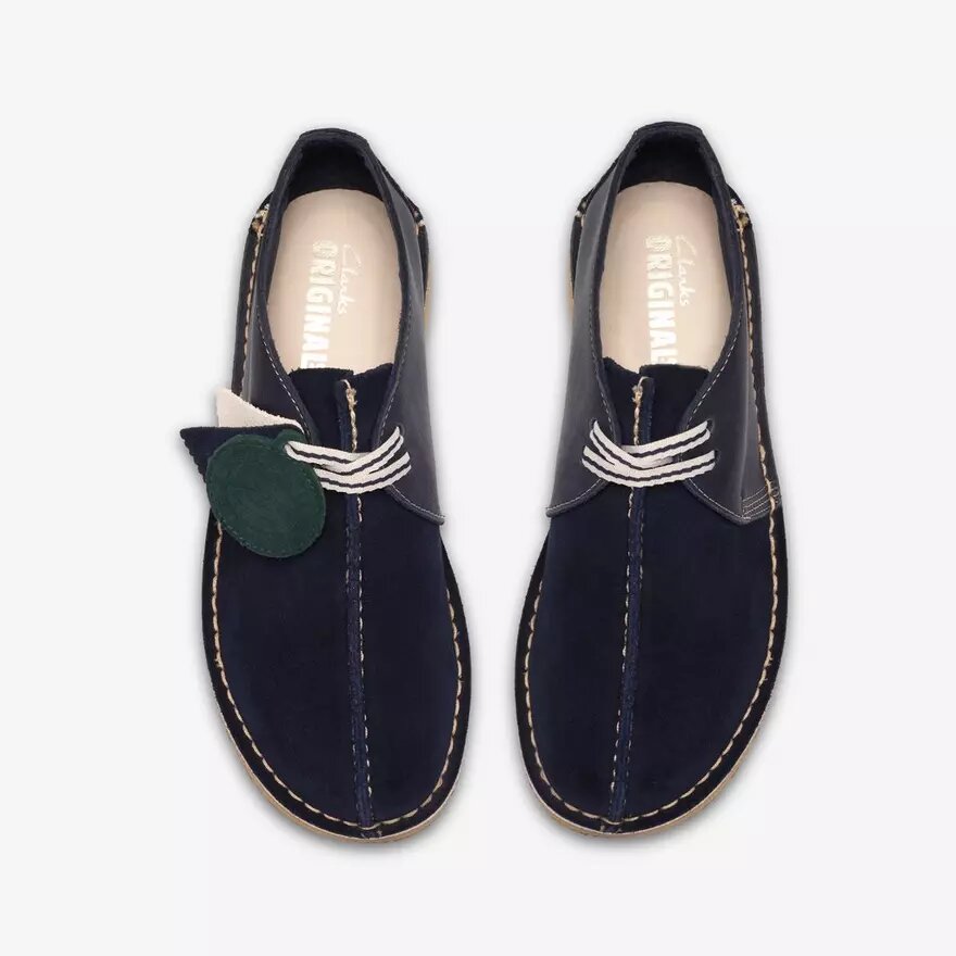 Desert Trek pour homme en daim bleu marine Desert Trek Desert Trek pour homme en daim bleu marine Desert Trek