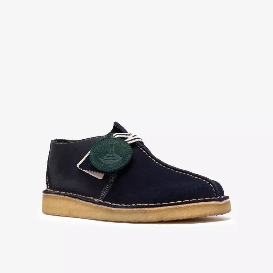 Desert Trek pour homme en daim bleu marine Desert Trek Desert Trek pour homme en daim bleu marine Desert Trek